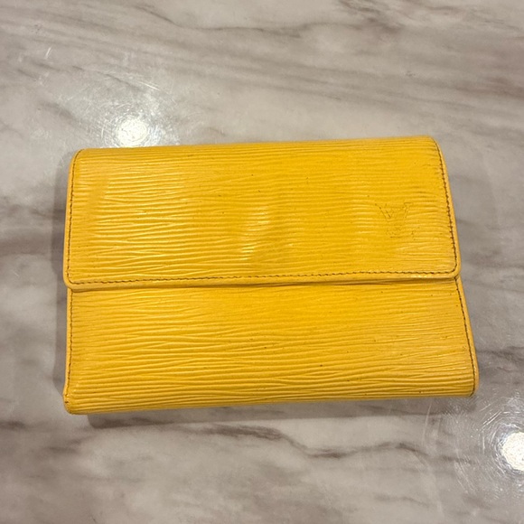 Louis Vuitton Handbags - Louis Vuitton Vibrant Yellow & purple passport hold/wallet - lakers colorway